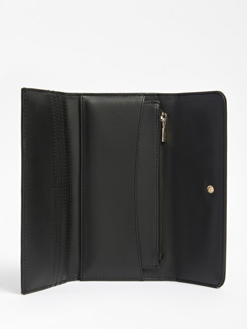 Portefeuille Gris Laurier Logo 4g Guess