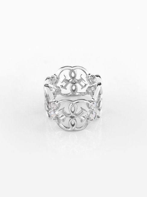 Bague En Argent Guess 4g Status'