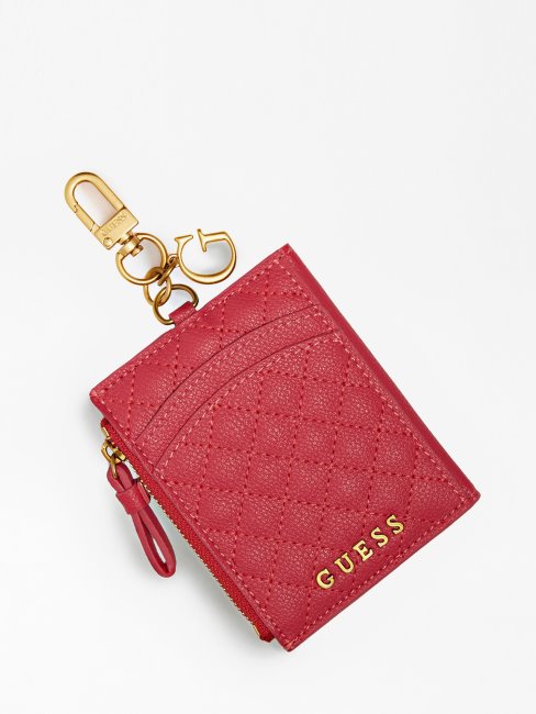 Porte-clés Carte De Crédit Rouge Deviner