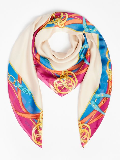 Ceinture Imprimée Kefiah Guess Bordeaux