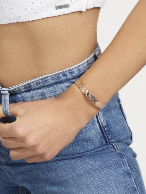 Guess Bracelet-jonc-heure-or-or-rose