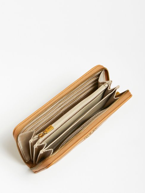 Katey Maxi Portefeuille Multi Beige Guess