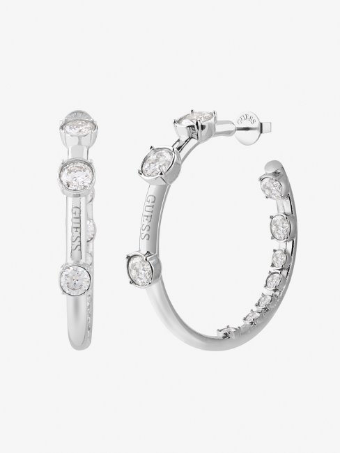 Guess Boucles D'oreilles En Argent Sunburst