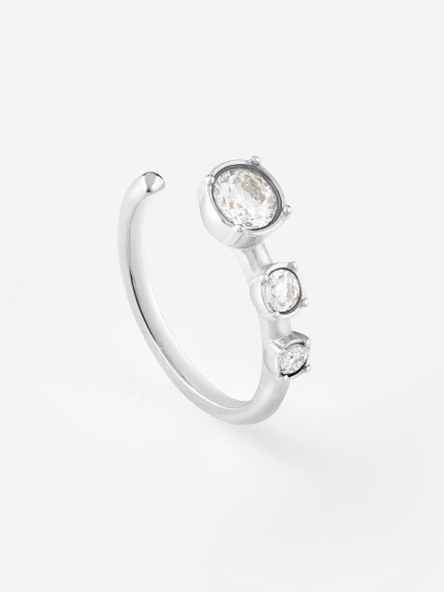 Guess Bague Sunburst Argent