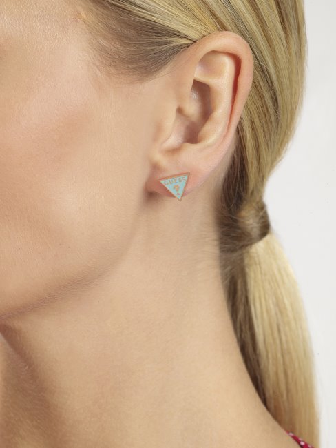 Guess Boucles D'oreilles Dream-and-love Or Rose