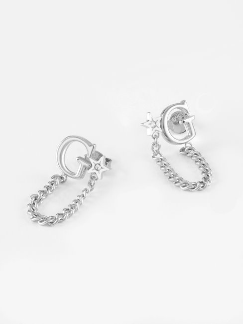 Boucles D'oreilles A-star-is-born Argent Guess
