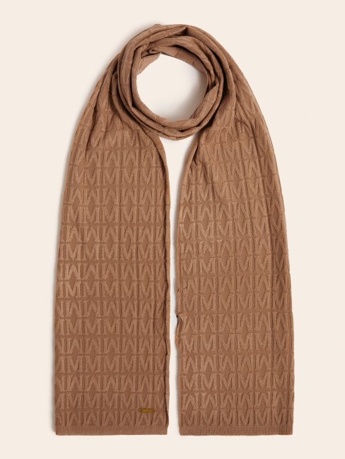Jacquard écharpe Marciano Beige Guess
