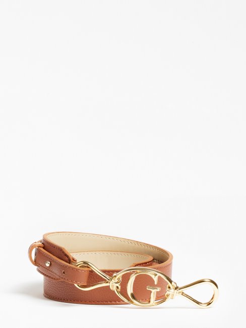 Ceinture G Logo Marron Guess