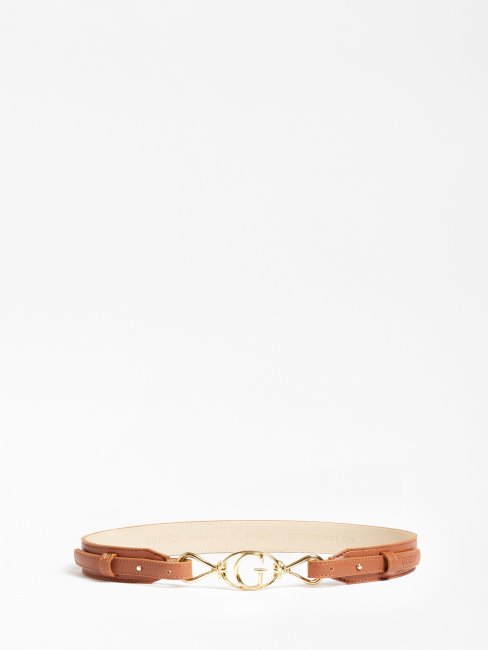 Ceinture G Logo Marron Guess