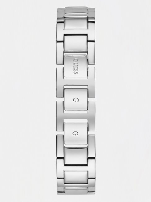 Montre Analogique Logo Argent Guess