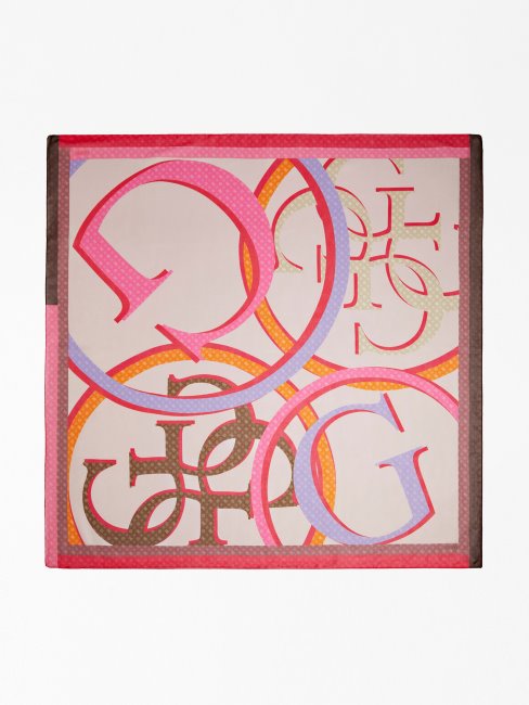 Logo Imprimé Kefiah Guess Rose