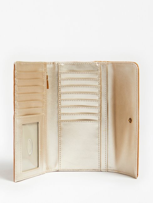 Portefeuille Helaina Beige Guess