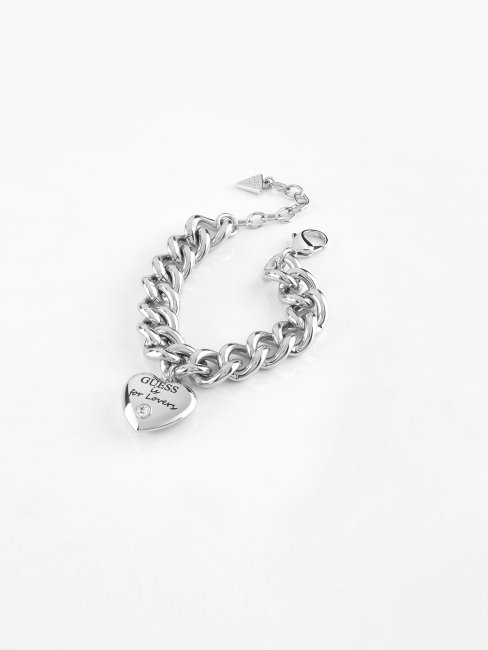 Guess-is-for-loves-bracelet Argent