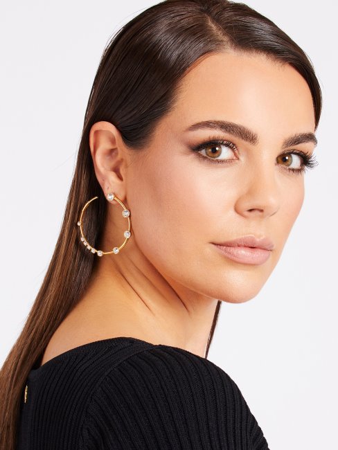 Boucles D'oreilles Sunburst Multi Or Guess