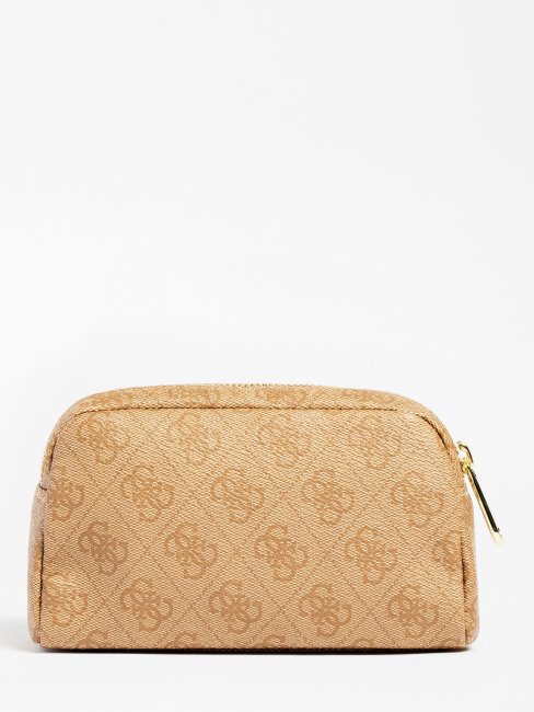 Trousse De Toilette Tya 4g Logo Guess Beige