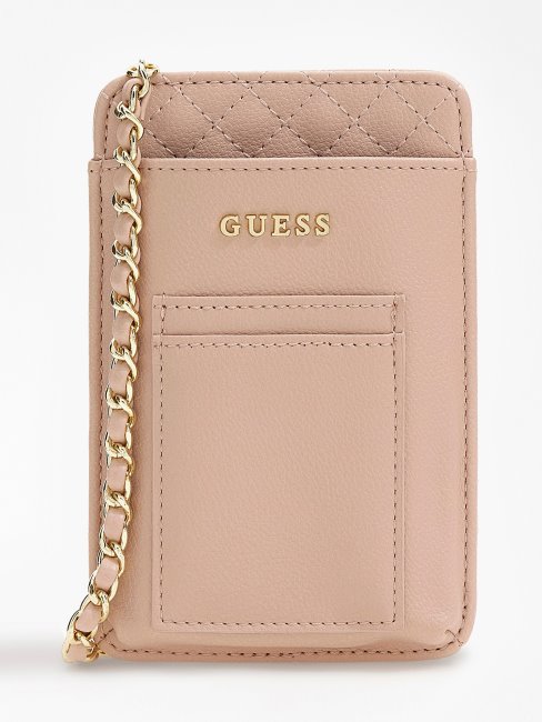 Guess Rose Coque De Téléphone Avec Chaîne