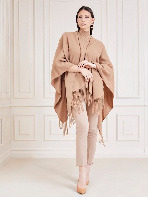 Cape Beige Guess En Laine Marciano Mélangée