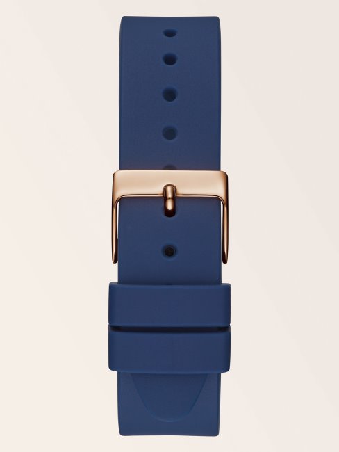 Montre Calendrier Cristal Argent Guess