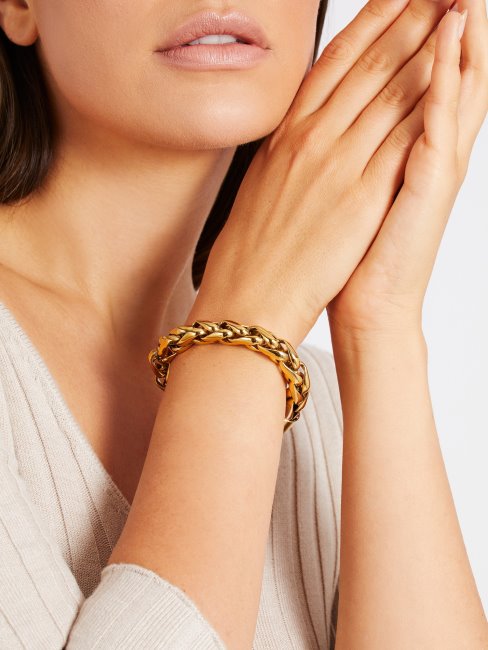 Bracelet Enchainé Multi Gold Guess