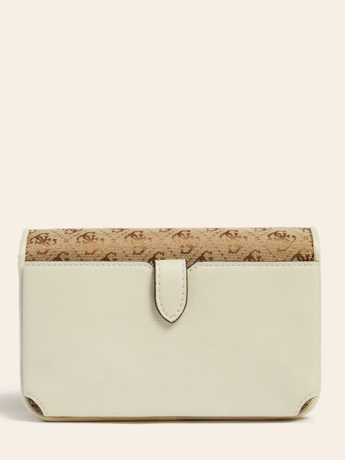 Portefeuille à Bride Aviana Blanc Guess