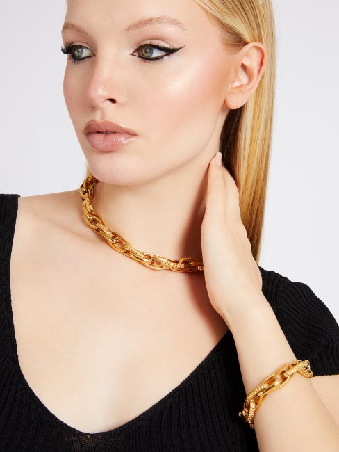 Bracelet Enchainé Guess Multi Or