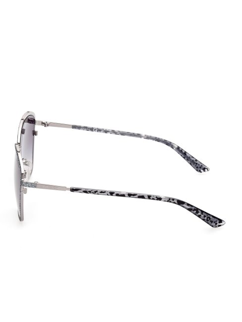 Lunettes De Soleil Carrées Modèle Guess Gris