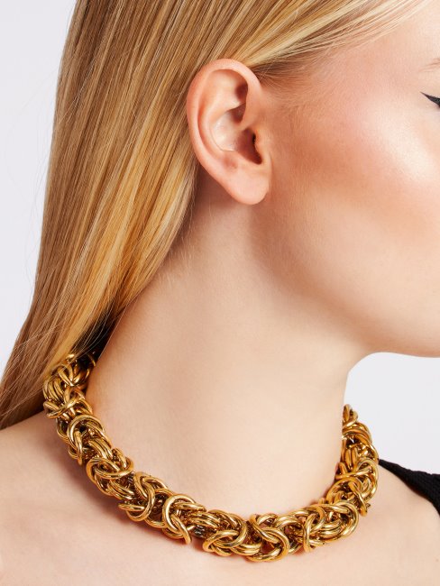 Collier Enchainé Multi Or Guess