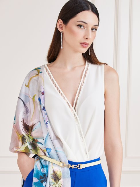 Guess Fleuri Fantaisie Foulard Marciano Imprimé