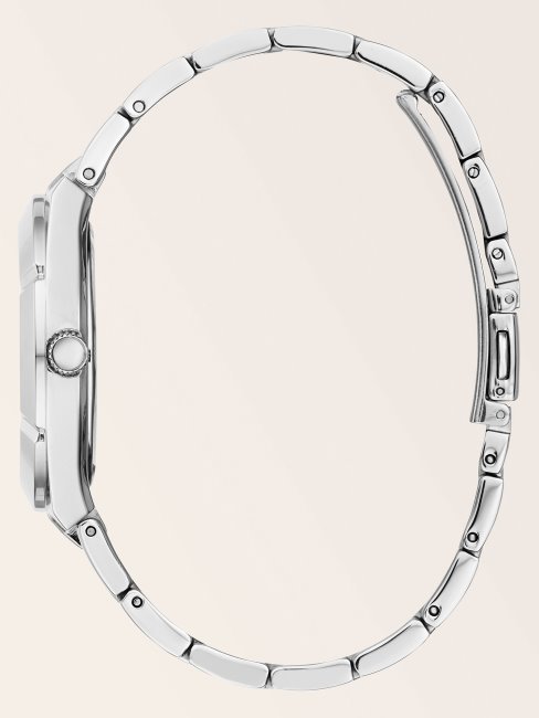 Montre Guess En Acier Cristal Argenté