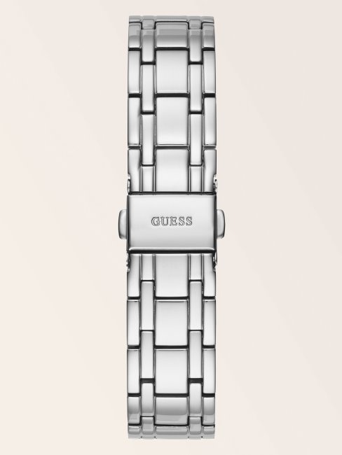 Montre Guess En Acier Cristal Argenté