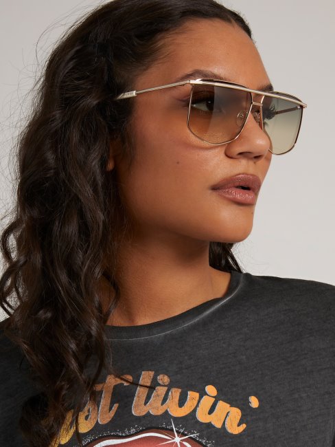 Lunettes De Soleil Carrées Modèle Guess