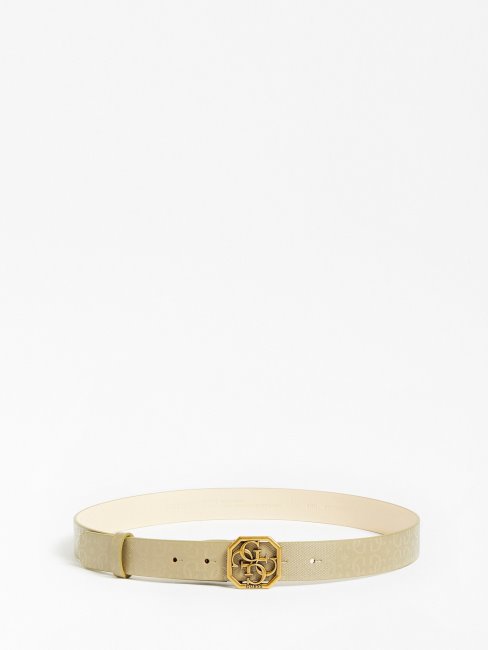 Ceinture Guess Verte Logo Isidora G Shine