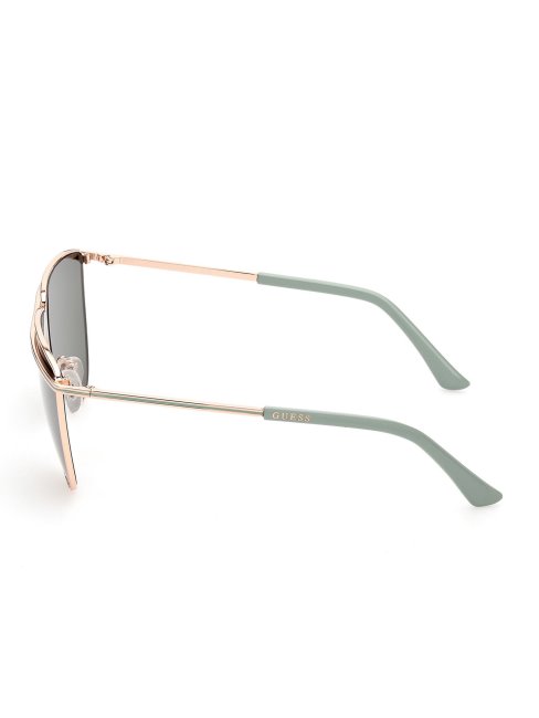 28n Modèle De Lunettes De Soleil Ovales Guess