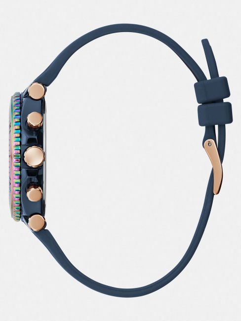 Montre Multifonction Bleu Guess