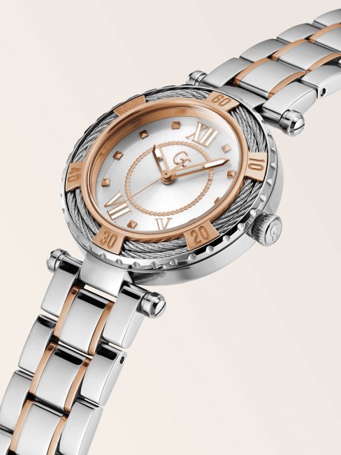 Montre Analogique Gc Acier Guess Or Rose