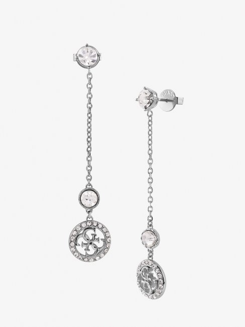 Boucles D'oreilles Life-in-4g En Argent Guess