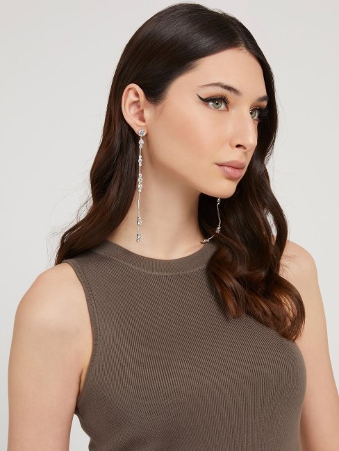 Boucles D'oreilles En Argent Guess Sunburst