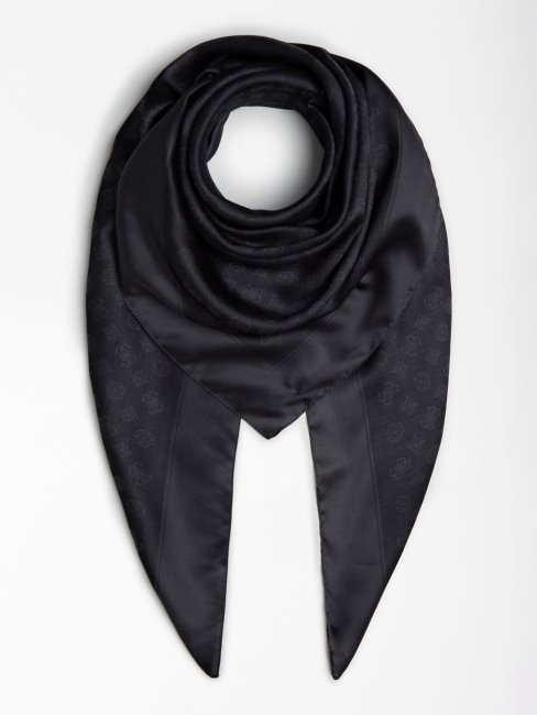 4g Pivoine Logo Kefiah Gris Multi Deviner