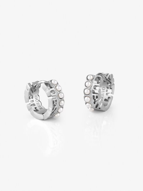 Boucles D'oreilles D'amour Sous-marines En Argent
