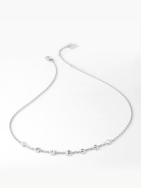 Guess Crystal-harmony-collier Argent
