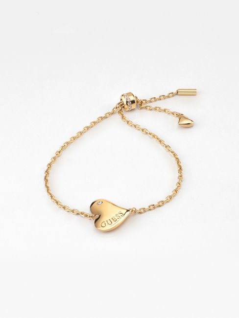 Bracelet Guess Coeurs Fluides Multi Or