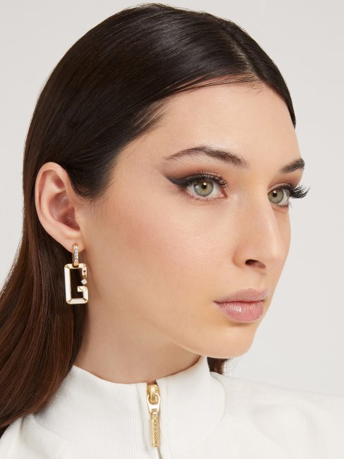 Boucles D'oreilles G-shades Dorées Guess