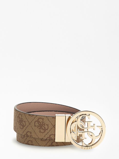 Ceinture Nell 4g Logo Guess Rose