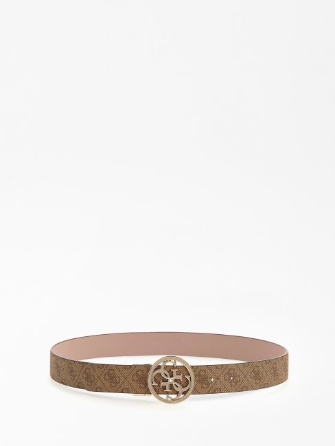 Ceinture Nell 4g Logo Guess Rose