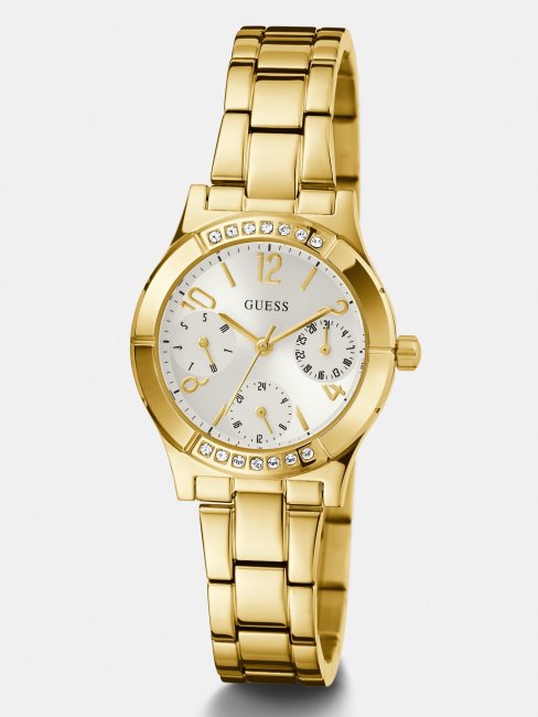 Montre Multifonction Cristal Bleu Guess