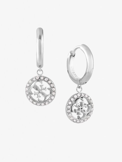 Boucles D'oreilles Guess Life-in-4g En Argent