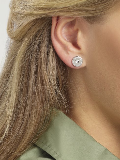 De-guess-with-love-boucles D'oreilles En Argent