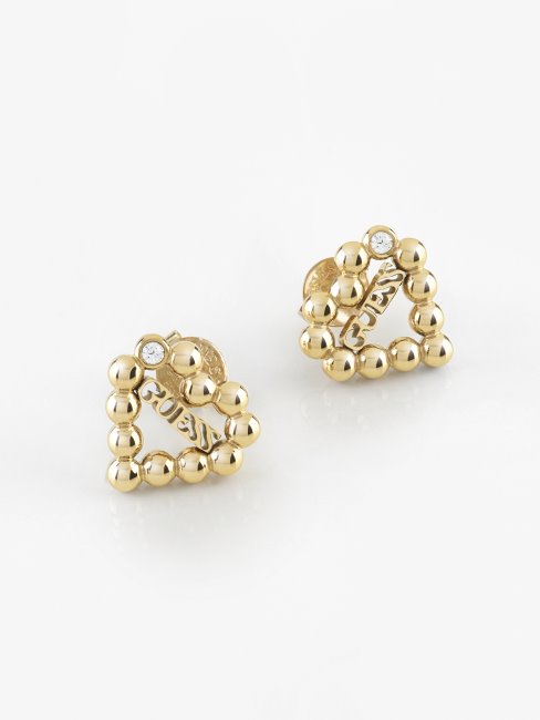Boucles D'oreilles Guess Gold Heart-romance