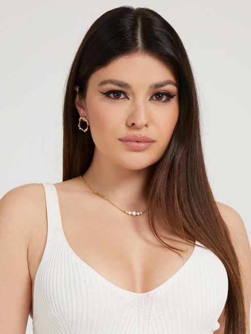 Boucles D'oreilles Guess Sunburst Multi-or