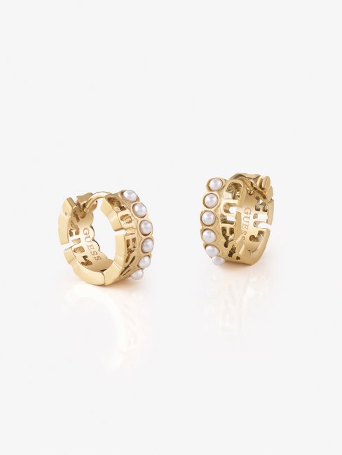 Boucles D'oreilles-amour-sous-marines Multi Gold Guess